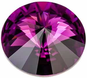 Swarovski 18mm Rovoli - 112218AMY - Amethyst - 1 Rivoli