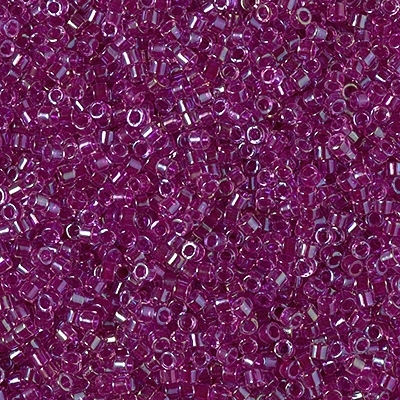 Miyuki Delica Beads, Dyed Opaque Rose